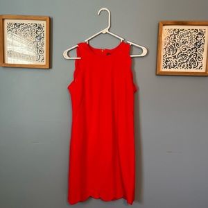 Red sheath dress size 2